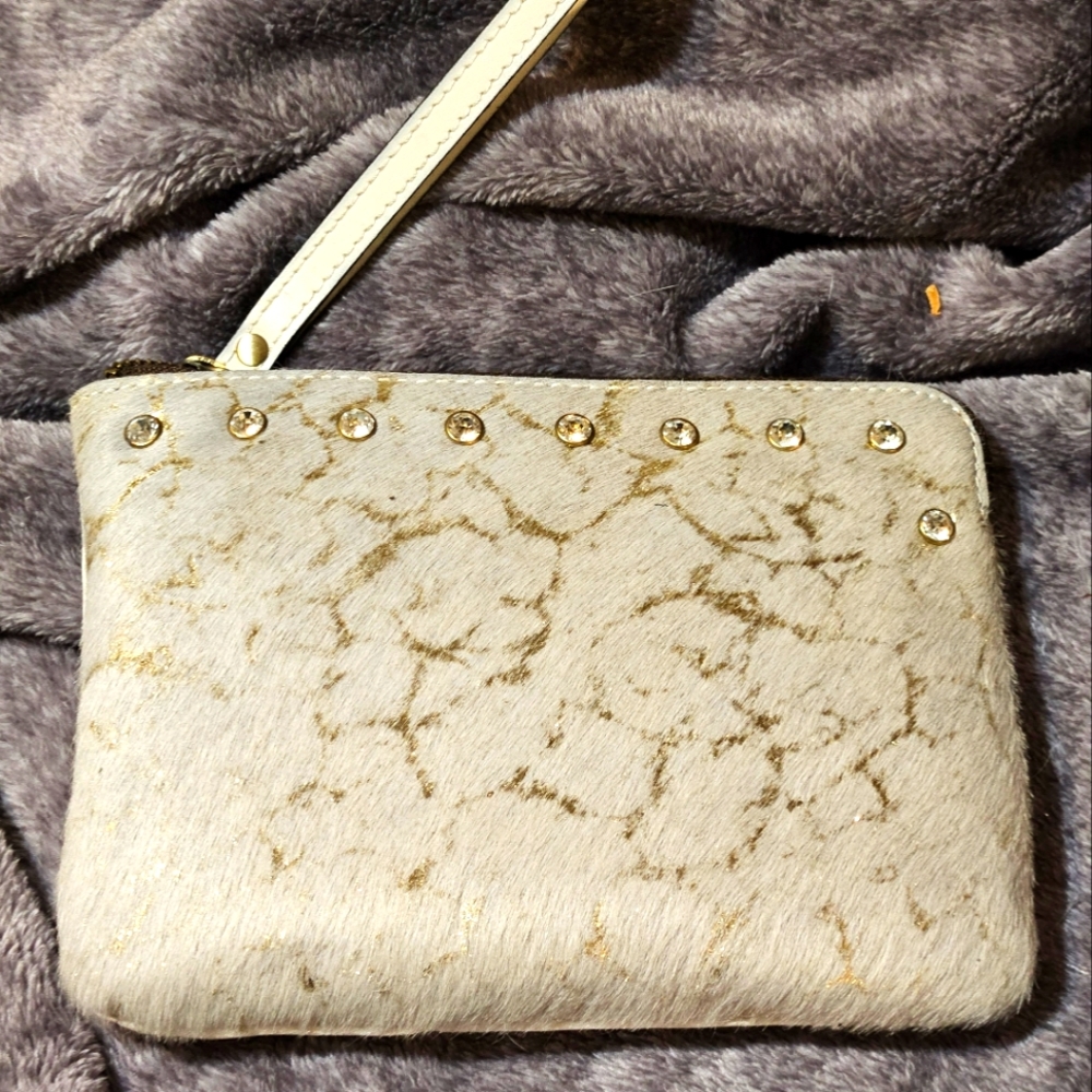 NWOT PATRICIA NASH BEAUTIFUL LEATHER CLUTCH